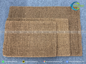 Felpudo de Fibra de Coco Natural para Interiores, de Uso Residencial, Ampliamente Aplicado, Forma Rectangular, Color Marrón - Product Image 4