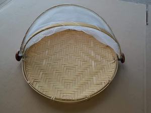 Viet Nam Ecofriendly Handmade <b>Bamboo</b> Winnowing <b>Basket</b> Cover for Food - Product Image 3