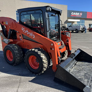 Kubota SSV75รถตักขนาดเล็ก2ตันโหลดโดยได้รับการจัดอันดับพร้อมปั๊มเครื่องยนต์ส่วนประกอบหลักในสต็อก - Product Image 1