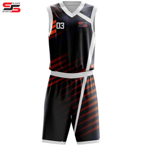 Kit d'uniforme de basket-ball unisexe sublimé pour hommes et femmes - Product Image 4