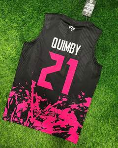 Maillot de football américain à sublimation personnalisée maillot 7v7 maillot anti-UV à séchage rapide maillot 7 sur 7 - Product Image 6