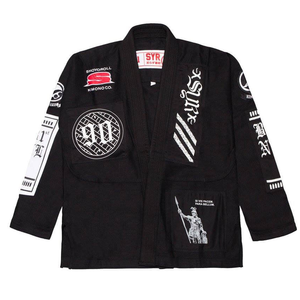 บริการ OEM INFLOWSPORT ชุดยูโด BJJ คุณภาพสูงระดับมืออาชีพ ผลิตจากผ้าฝ้าย 100% น้ำหนัก 450 GSM สำหรับทุกเพศ - Product Image 3