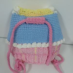 Sac à dos populaire pour femme, fait main au crochet, modèle 2026, sac à bandoulière mignon en forme de cœur - Product Image 4