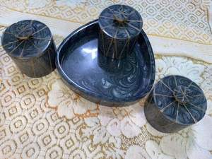 ชุด100% สามโถและถาดเรซินสำหรับตกแต่งพรีเมี่ยม - Product Image 3