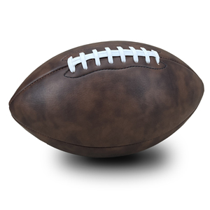 El más nuevo Mini balón de fútbol Americano negro de neopreno impermeable inflable fútbol de playa para entrenamiento bolsa de malla empaquetada logotipo personalizado - Product Image 1