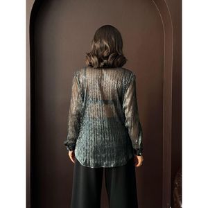 ท็อปโชว์ - เสื้อเชิ้ตจีบระยิบระยับ - [object Object] - Product Image 5