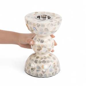 Brûleur d'encens classique religieux en nacre pour cadeau élégant, vente en gros, décoration d'intérieur, style Moyen-Orient, Vietnam - Product Image 2