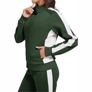 Ensemble de survêtement pour femme avec capuche, taille plus, logo personnalisé, vente en gros, sweat-shirts, pantalons de jogging, sport, course à pied, salle de sport, entraînement - Product Image 6