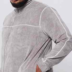 Chándal de terciopelo de calidad superior para hombre, conjunto de invierno con capucha y pantalones de chándal, las mejores características, chándal de terciopelo único Unisex para hombre - Product Image 4