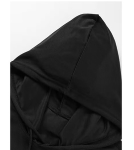 Ropa Deportiva, Sudadera sin Mangas para Hombre, Color Negro, Top Deportivo con Capucha para Gimnasio, Fitness, Entrenamiento y Deportes - Product Image 5