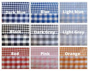 Dark Brown Linen <b>Tablecloth</b> Handmade Ruffles Large Gingham Pinstriped Natural Design Various Colours for Dining Wedding <b>Party</b> - Product Image 5