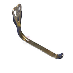 Instrumentos quirúrgicos de primera calidad Depresor de lengua de acero inoxidable médico duradero para uso clínico Acero de alta calidad - Product Image 1