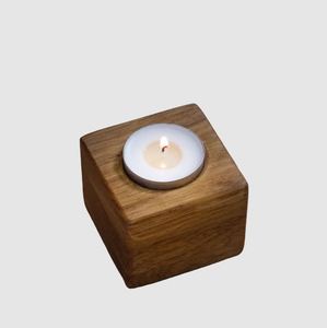 Solid wood luxury tabletop votive holder indoor & outdoor tealight candle holder home hotel office wedding <b>party</b> <b>decoration</b> - Product Image 1