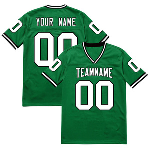 Camiseta de Fútbol Americano, Colores Personalizados, Impresión de Logotipo Personalizada, Transpirable, Talla Grande, Ligera, Alta Calidad, Equipo Personalizado - Product Image 3