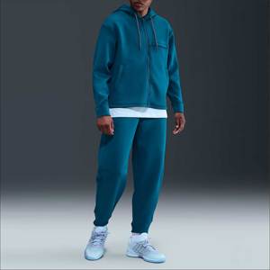 Sweat à capuche zippé oversize en molleton épais 350g pour homme, en coton écologique de haute qualité, brodé, collection automne, avec logo personnalisé - Product Image 6