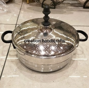 Création de chauffe-plats en métal de dernière conception chauffe-plats chauffe-aliments avec support en fil noir Design moderne - Product Image 4