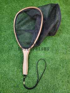 Filet de pêche en maille de silicone pliable de 79.5cm avec interrupteur de verrouillage Clip de ceinture Bass Trout Boat N02 Filet d'atterrissage de pêche - Product Image 2