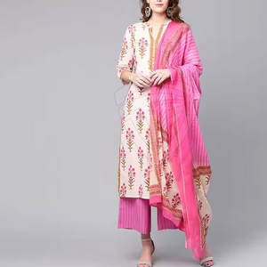 Traje tradicional modesto Shalwar Kameez islámico para mujeres para Eid Ramadán y ocasiones especiales - Product Image 2