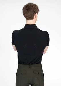 Camiseta de Manga Corta para Hombre, Transpirable y Ligera, para Montar a Caballo, Capa Base Ecuestre para Competición, OEM ODM - Product Image 3