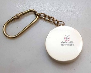 Llavero de brújula Náutica para acampar y senderismo, llavero de brújula para bicicleta, coche, ciclo, hogar, soporte para llaves, el mejor regalo de cumpleaños para marido - Product Image 4