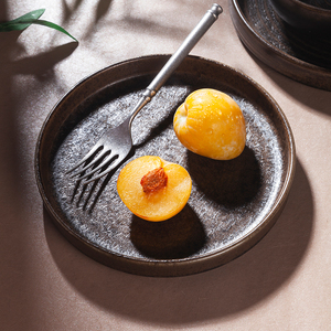 Piatto in Ceramica Nera per <span class=keywords><strong>Cucina</strong></span> Molecolare Creativa, Personalizzato dalla Fabbrica YAYU, Lavabile in Lavastoviglie, Stile Giappone Antico, per Catering, Hotel e Ristoranti - Product Image 1