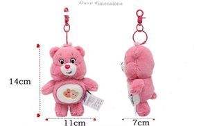 Orsetto Personalizzato Alto 14cm, Peluche e Giocattoli Imbottiti, Ciondolo Sonaglio, Orsetto Colorato per Zaino Scolastico - Product Image 3
