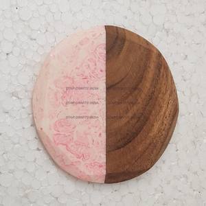 Oficina moderna y hogar, el mejor posavasos, suministro de fábrica, alfombrillas y almohadillas de madera personalizadas de Acacia cuadradas redondas de SCI - Product Image 5