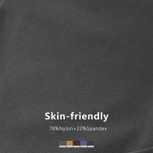 ชุดฟิตเนสสำหรับผู้หญิงชุดเล่นโยคะรัดรูปบั้นท้ายแห้งเร็วน้ำหนักเบาสีพื้น - Product Image 4