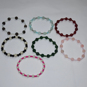 Beautiful Gemstone <b>beads</b> healing beaded <b>Bracelet</b>, Glass <b>beads</b> <b>bead</b> Stretchy <b>bracelet</b>, 3 -8mm <b>beads</b> <b>bracelet</b>, Handmade <b>bracelet</b> - Product Image 2