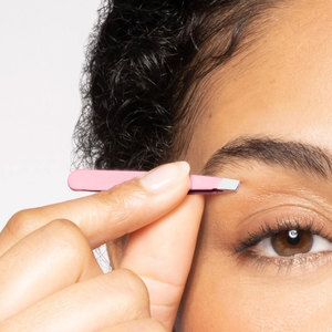 Pinzas para cejas de color rosa para mujer, pinzas para cejas hechas a medida, pinza para el pelo de acero inoxidable, pinzas para cejas de belleza para maquillaje - Product Image 4