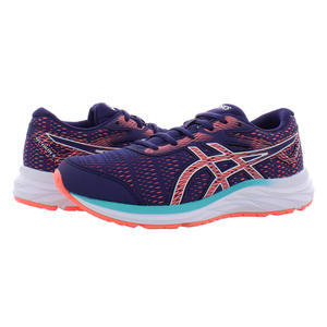 Zapatillas Asics Gel-Excite 6 Gs para Niña Color: Morado/Naranja 100% Auténticas - Product Image 3
