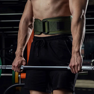 เข็มขัดพยุงเอวนีโอพรีนสำหรับเล่นฟิตเนสฝึกยกน้ำหนักอุปกรณ์ความปลอดภัยออกแบบโลโก้ได้ตามต้องการ - Product Image 3