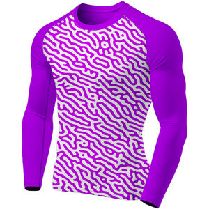 Nouveau personnalisé imprimé BJJ Rashguard Compression porter Premium Jiu Jitsu Guard pas cher prix meilleure mode OEM entretenu en gros - Product Image 5
