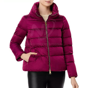Low MOQ Custom <b>Women</b> Puffer <b>Jacket</b> <b>Lightweight</b> Breathable Wholesale Price Puffer <b>Jacket</b> For <b>Women</b> - Product Image 3
