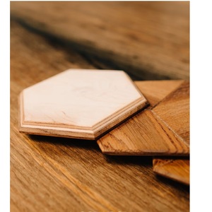 Posavasos de nogal Posavasos de madera cuadrados de oliva Taza de café de la mejor calidad Taza de té Posavasos de bebidas para mesa de escritorio de oficina - Product Image 6
