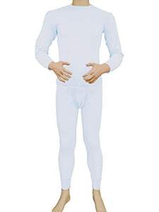 Snowcraft Layer White <b>Men</b> <b>Thermal</b> Suit Full Sleeve Warm Holding Breathable Fabric Built <b>for</b> Winter Stability Wear - Product Image 5