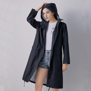 Chubasquero largo para mujer, ciclismo al aire libre, senderismo, lluvia al aire libre, abrigo largo para mujer, ropa de calle, abrigo largo para lluvia de verano, chaqueta para mujer - Product Image 3