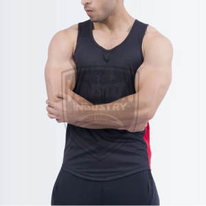 Chaleco de gimnasio sin mangas transpirable para hombre, logotipo personalizado, gran oferta, precio al por mayor, camisetas sin mangas para hombre - Product Image 2