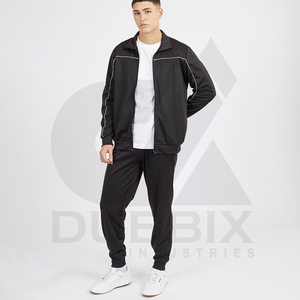 Conjunto de chándal de manga larga con cremallera completa para hombre para correr y deportes al por mayor chándal de nuevo estilo personalizado para hombre de alta calidad - Product Image 1