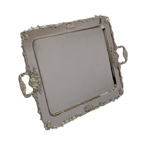 Plateau de service en acier inoxydable avec couvercle en acrylique Vaisselle de table pour la maison et les restaurants Plateau de service alimentaire aux meilleurs prix - Product Image 6