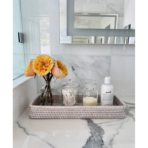 Plateau de service rectangulaire en bois naturel durable et écologique, multi-usages pour aliments, fruits et collations - Product Image 4