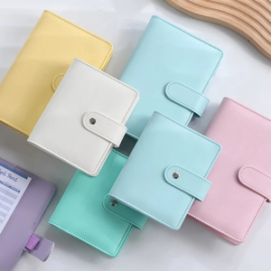Buku catatan kulit PU Yang Menawan dengan warna campuran-cocok untuk pertemuan bisnis, catatan kelas, dan jurnal pribadi - Product Image 3