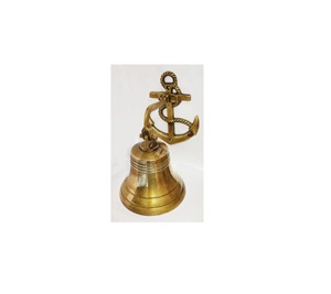 Customized Solid Brass Hanging <b>Bell</b> Premium Design Brass <b>Ship</b> <b>Bell</b> Elegant in Decor at Affordable Cheap Price Low Moq - Product Image 2