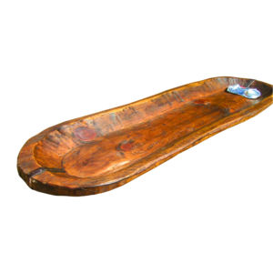 Ustensiles de cuisine élégants, ensemble de vaisselle, bols à pâte en bois avec poignées décoratives pour le comptoir - Product Image 6