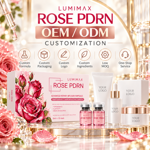 Ampoule d'essence faciale PDRN à la rose, sérum hydratant léger, soin de la peau, fabrication directe usine, étiquette privée OEM, emballage personnalisé - Product Image 3