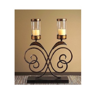 Bougeoirs modernes minimalistes en métal pour bougies chauffe-plat, coniques et cylindriques, idéaux pour la décoration de la maison, du bureau et de la chambre à coucher - Product Image 6