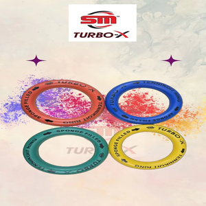 Anillo Tennikoit de tamaño estándar, material de goma ligero de larga duración, excelente agarre, multicolor, diseñado para juegos - Product Image 4