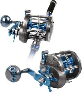 NOUVEAU Moulinet de pêche électrique de haute qualité pour droitier, modèle spinning pour la pêche en rivière et en lac, 1000 tours, bobine en acier inoxydable - Product Image 1