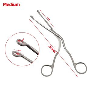 คีมหนีบท่อช่วยหายใจฉุกเฉิน120มม. ทำจากสเตนเลสสตีลจากเยอรมัน - Product Image 2