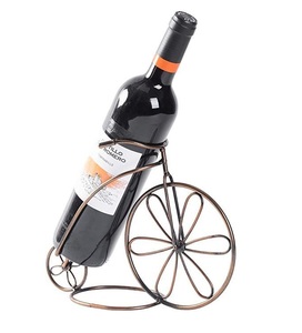 Elegant scroll iron <b>bottle</b> holder with stylish curved metalwork for enhancing home decor and wine <b>storage</b> solutions - Product Image 5